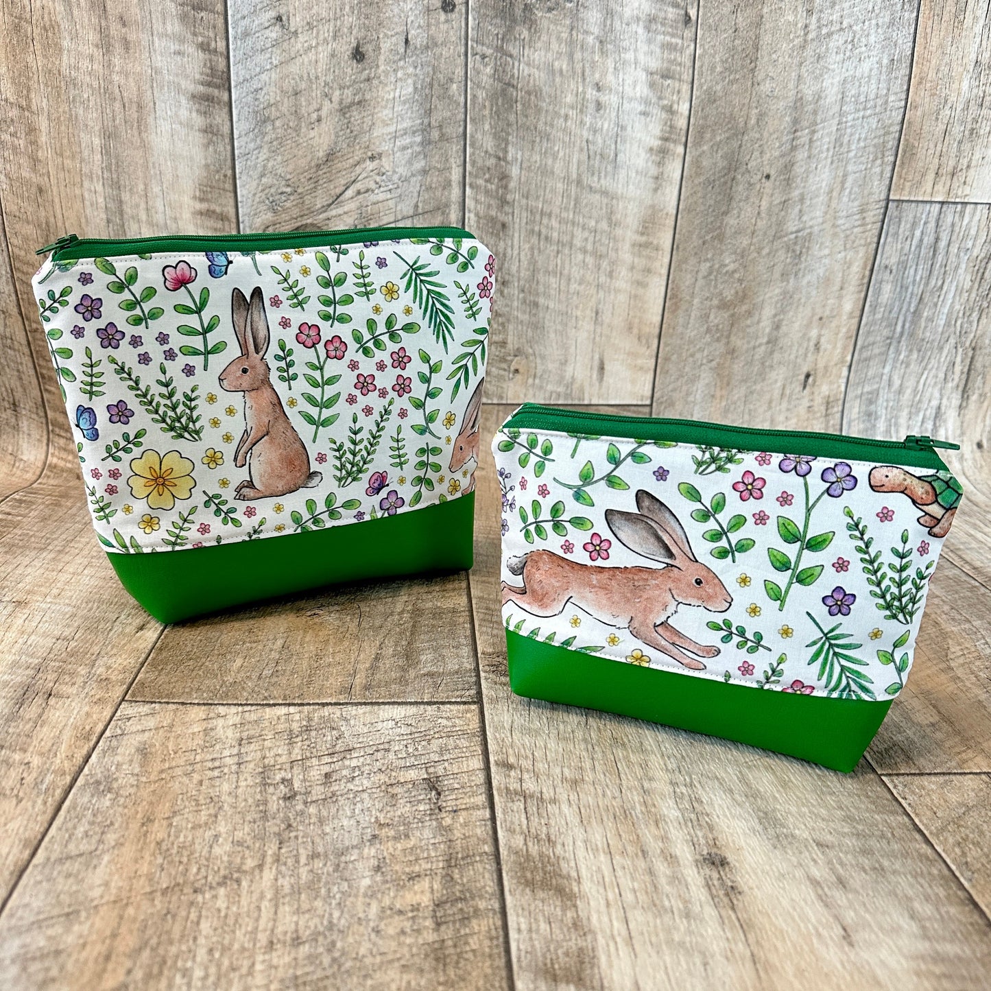 Täschchen "Kaninchen Grün"