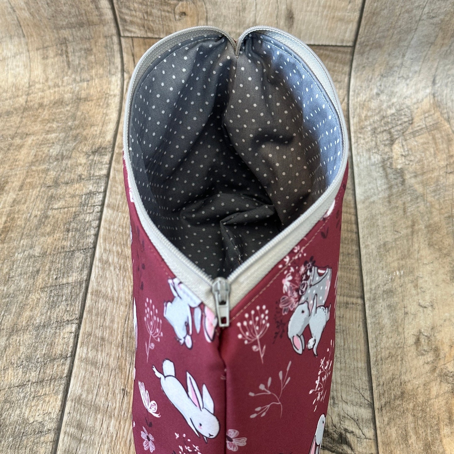 Kosmetiktasche "Kaninchen Beere"