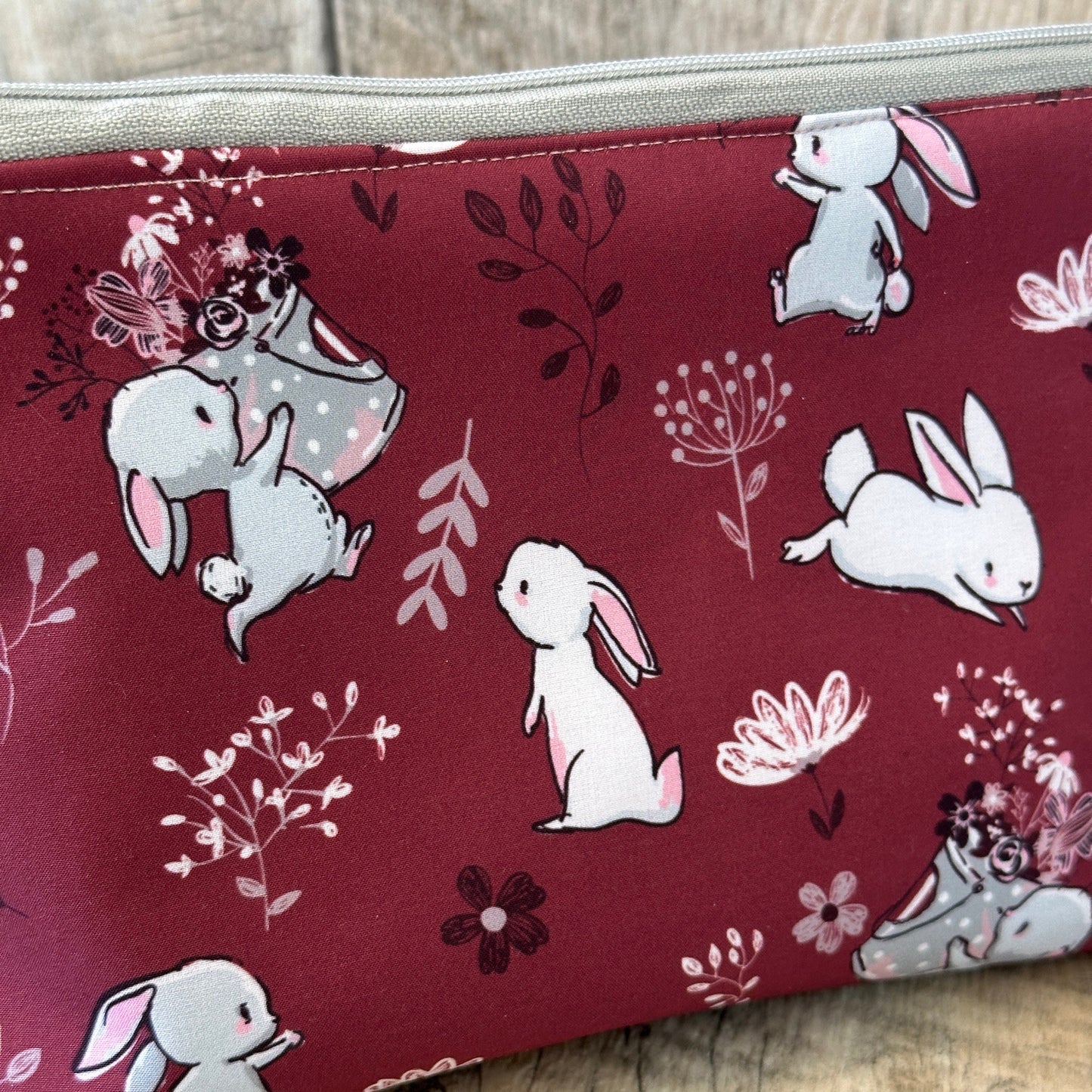 Kosmetiktasche "Kaninchen Beere"