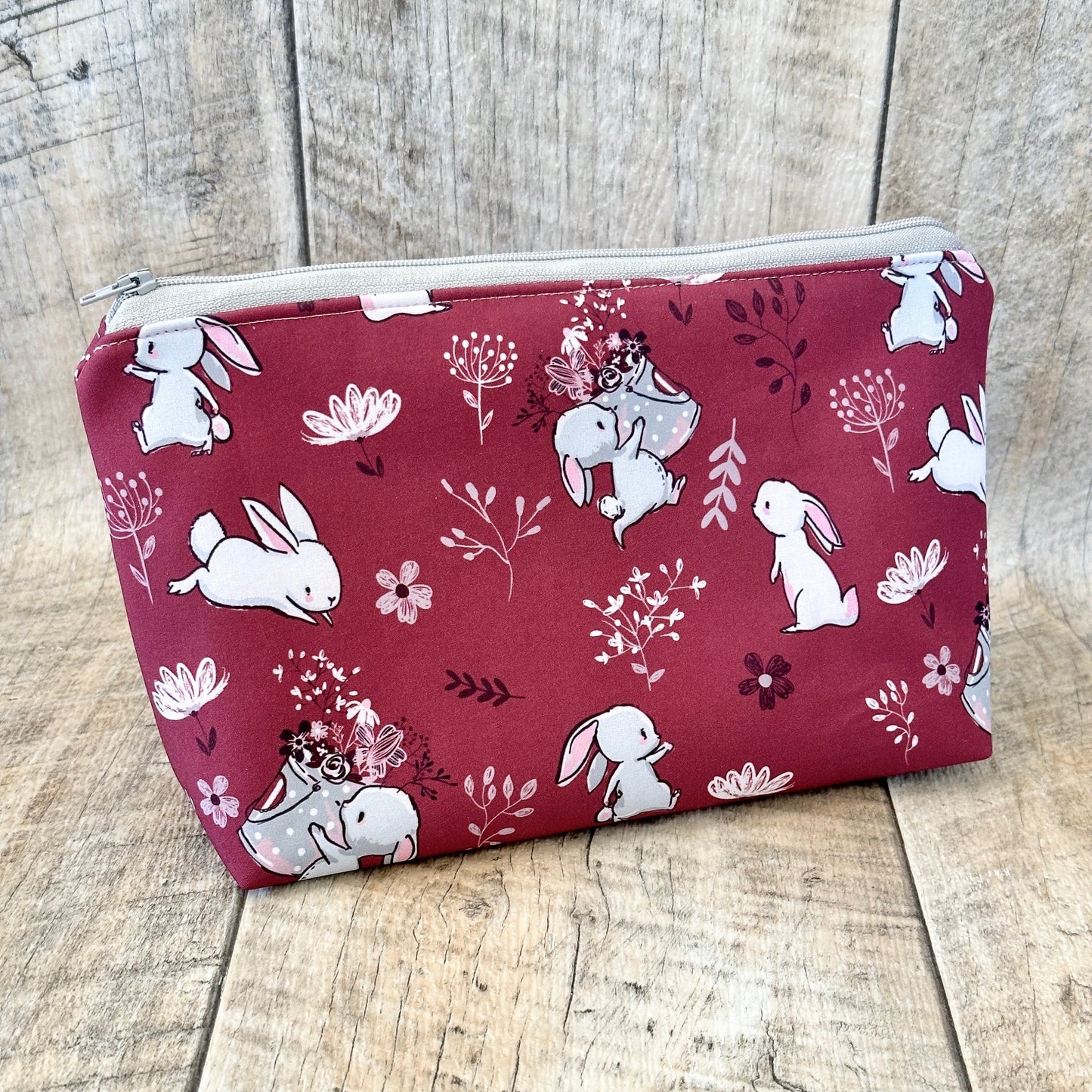 Kosmetiktasche "Kaninchen Beere"