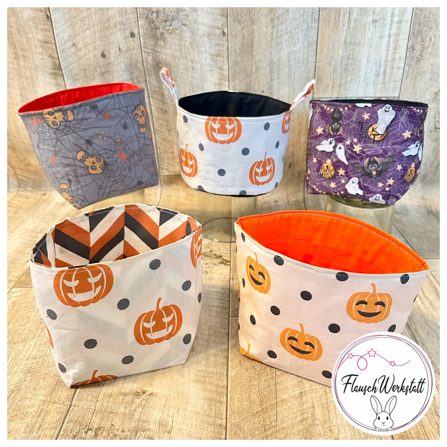 Halloween Stoffkörbchen