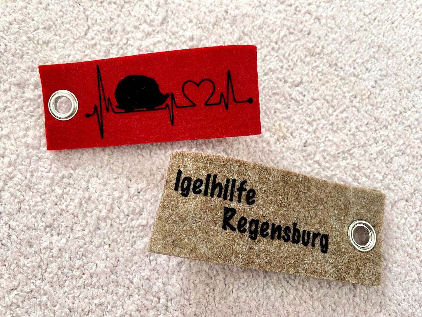 Filz Schlüsselanhänger „Igel“