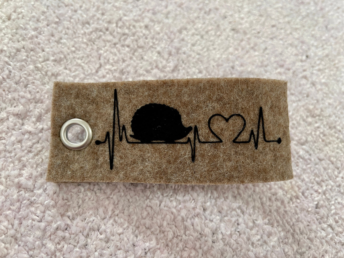 Filz Schlüsselanhänger „Igel“