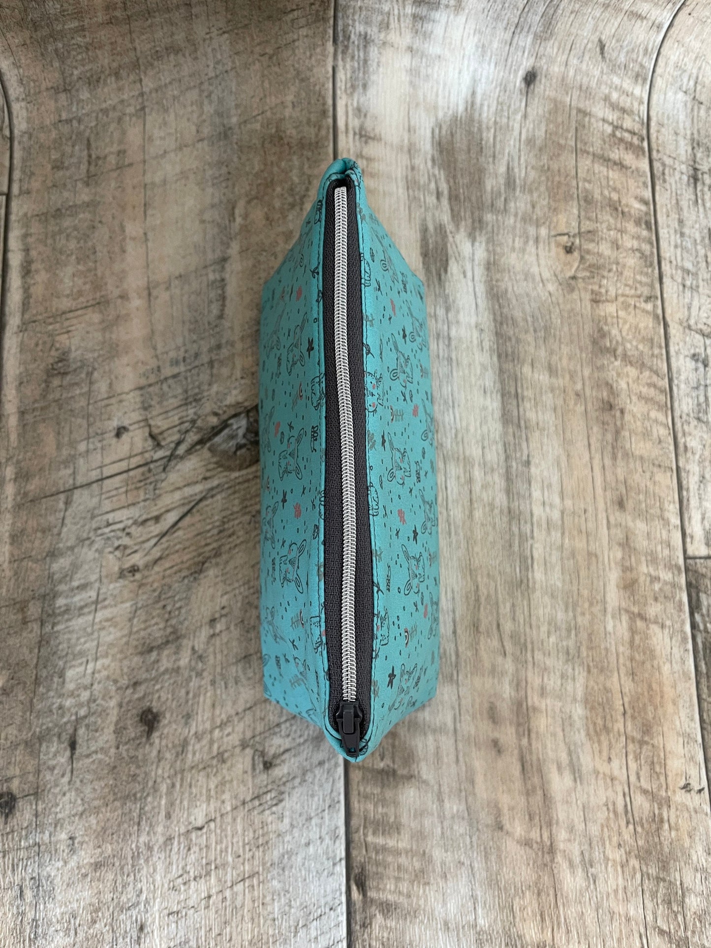 Täschchen „Boho Kaninchen Türkis“