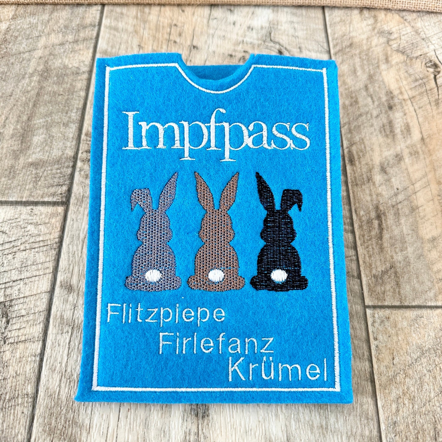 Impfausweishülle „Kaninchen“
