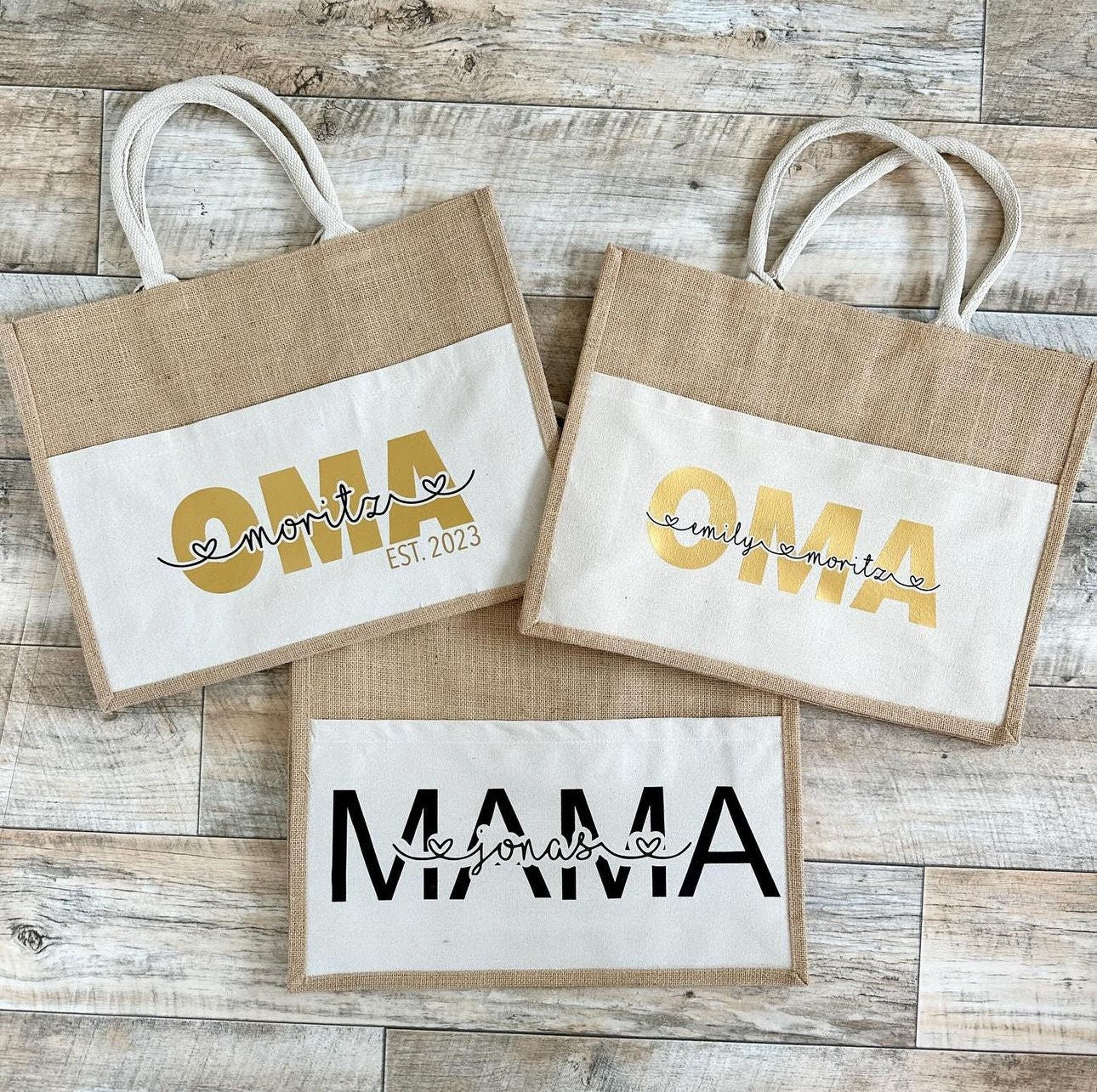Jutebeutel „Geschenktasche XXL“