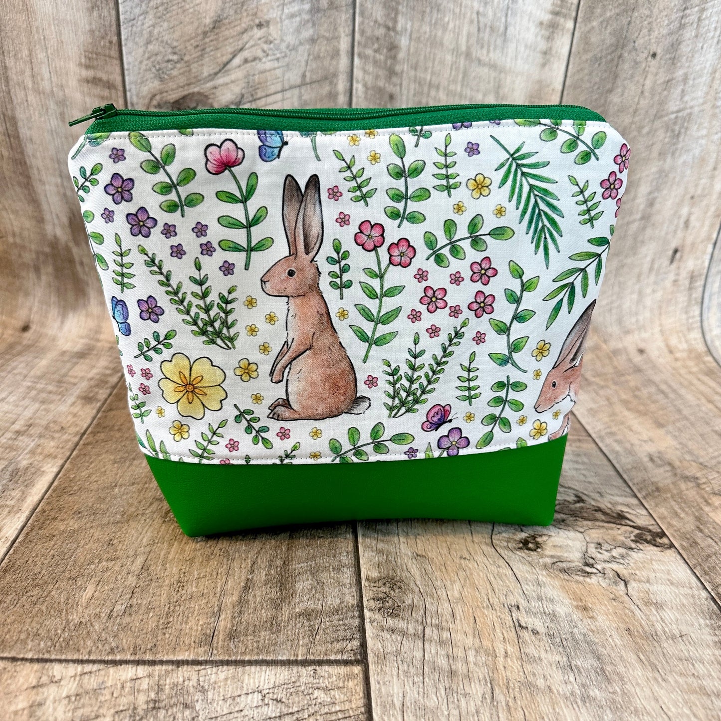Täschchen "Kaninchen Grün"