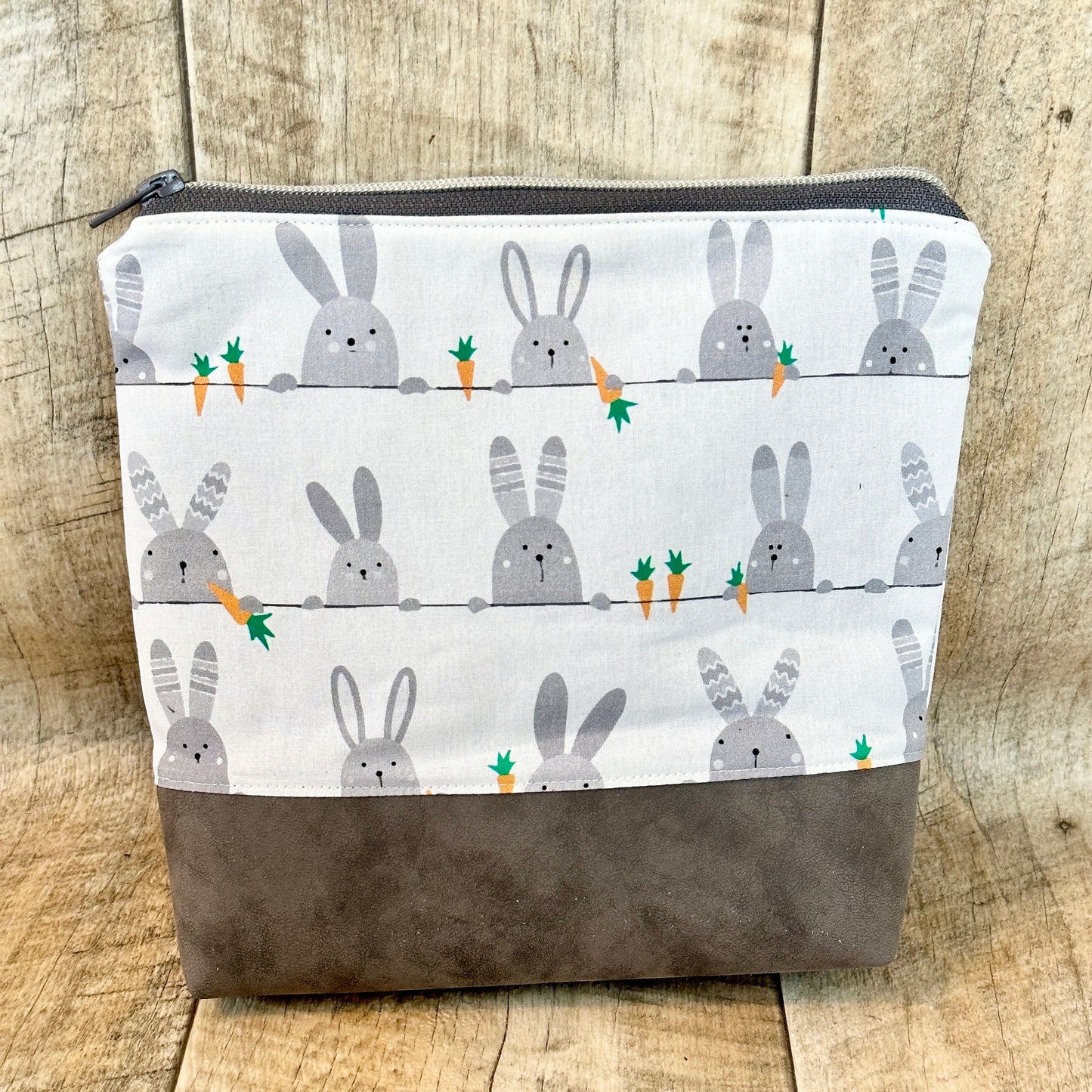 Kosmetiktasche "Kaninchen & Karotte"