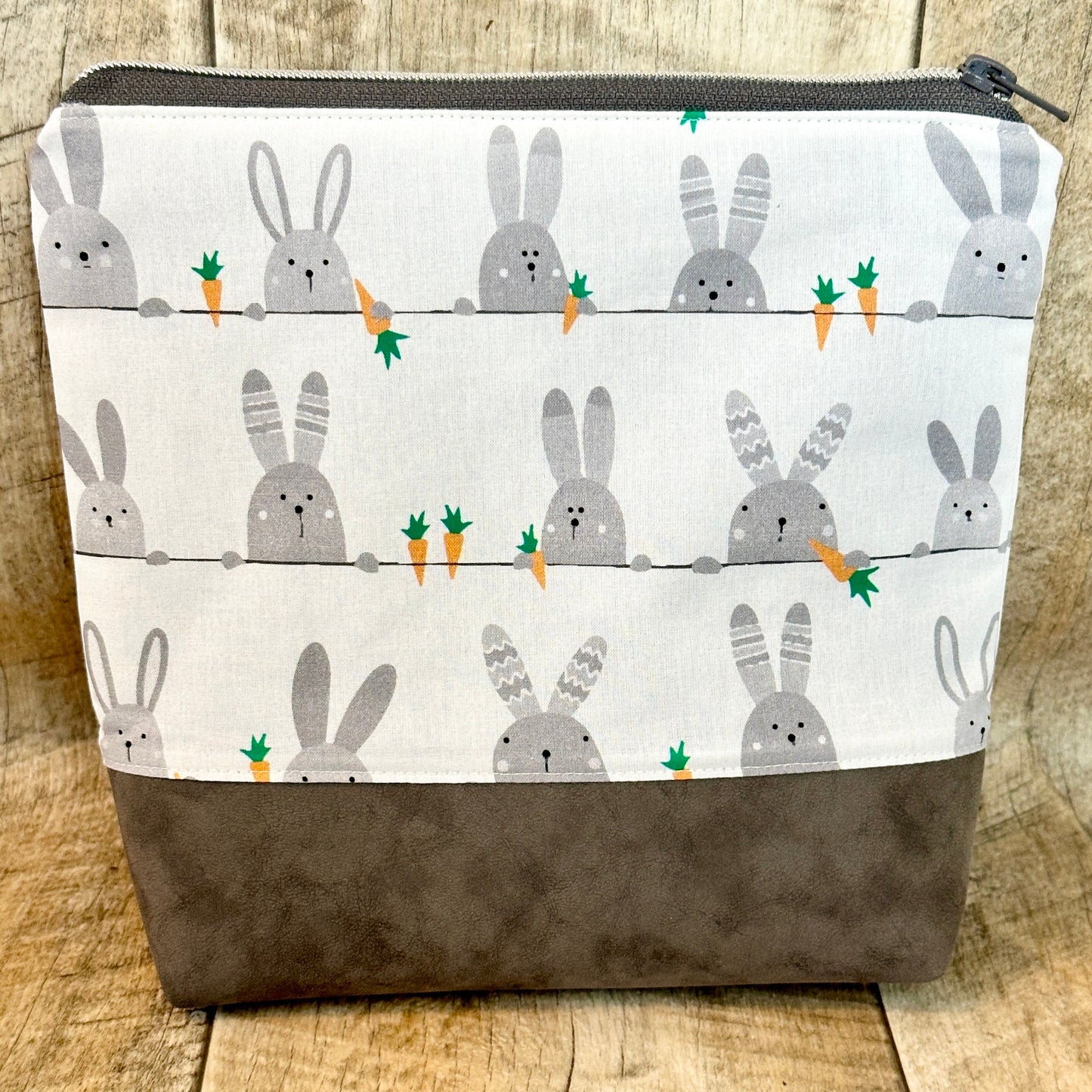 Kosmetiktasche "Kaninchen & Karotte"