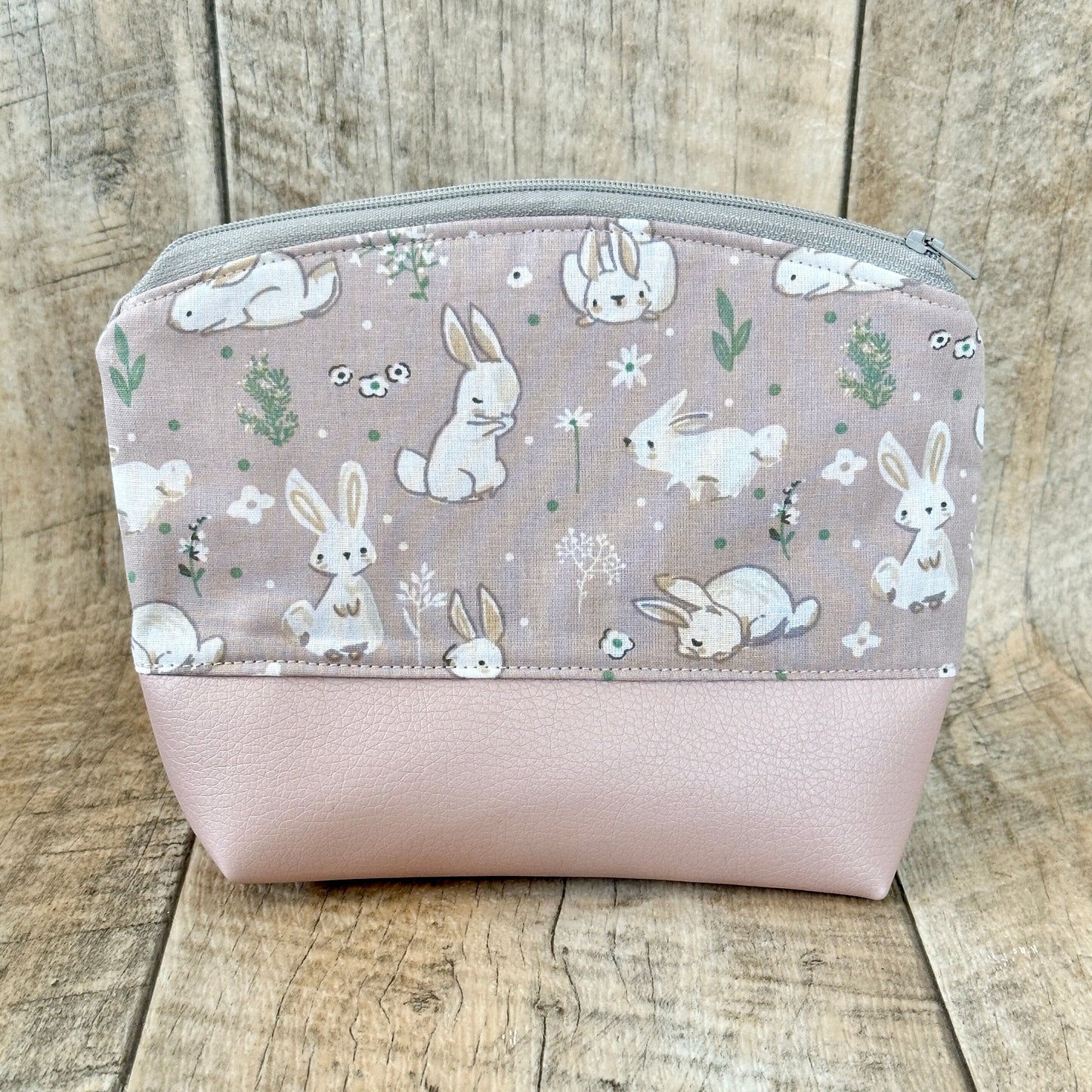 Kosmetiktasche "Kaninchen Nude"