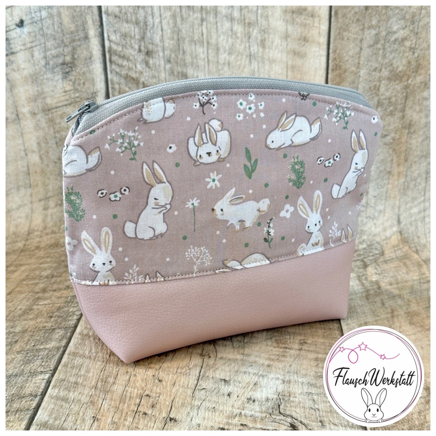 Kosmetiktasche "Kaninchen Nude"